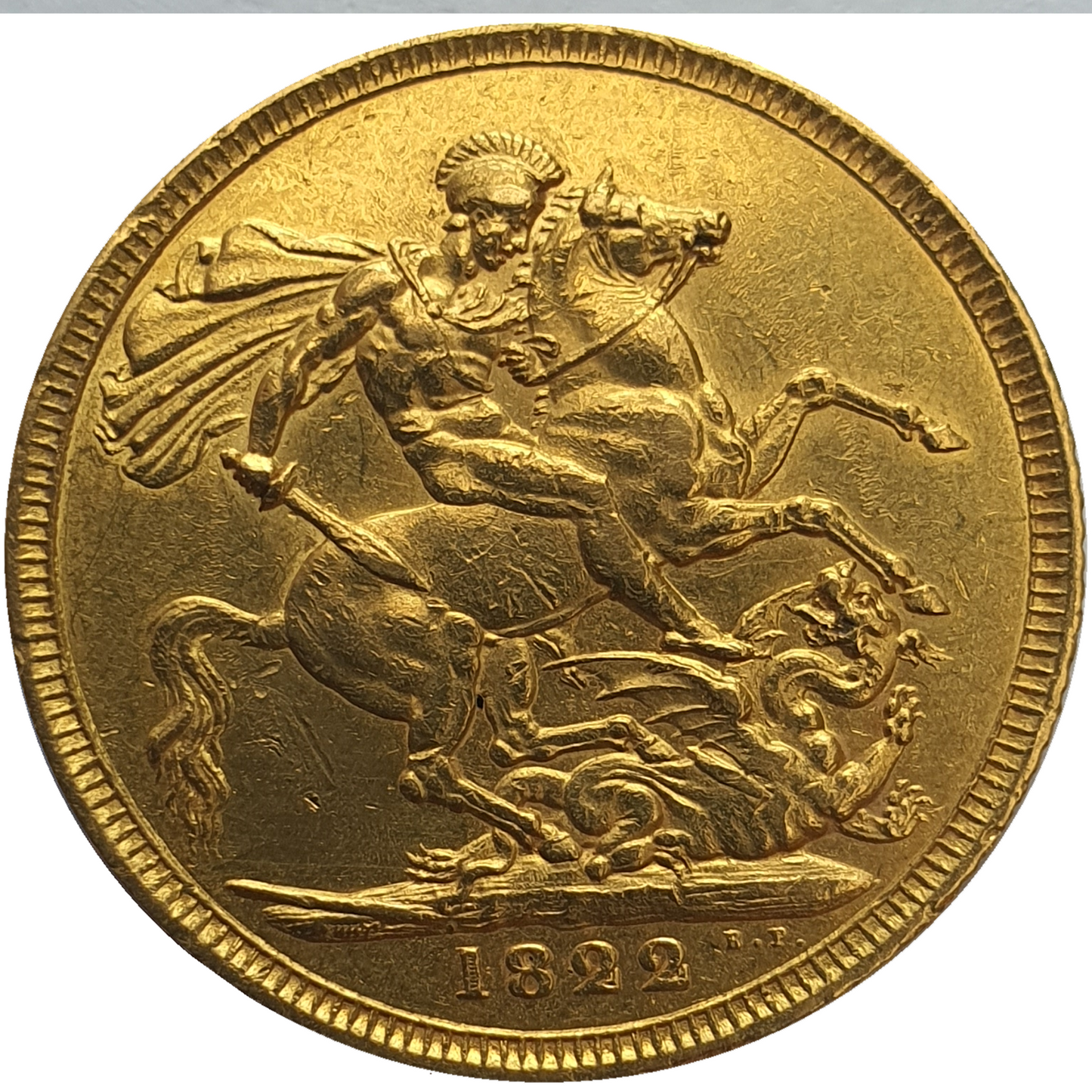 1822 George IIII Gold Full Sovereign