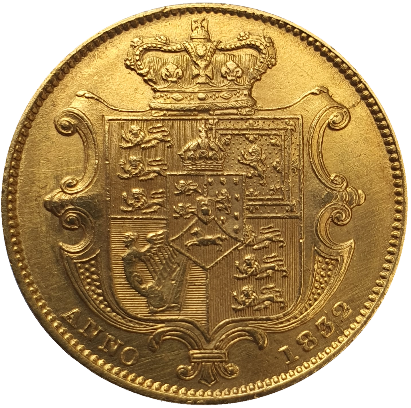 1832 William IV Full (2nd Bust) Sovereign