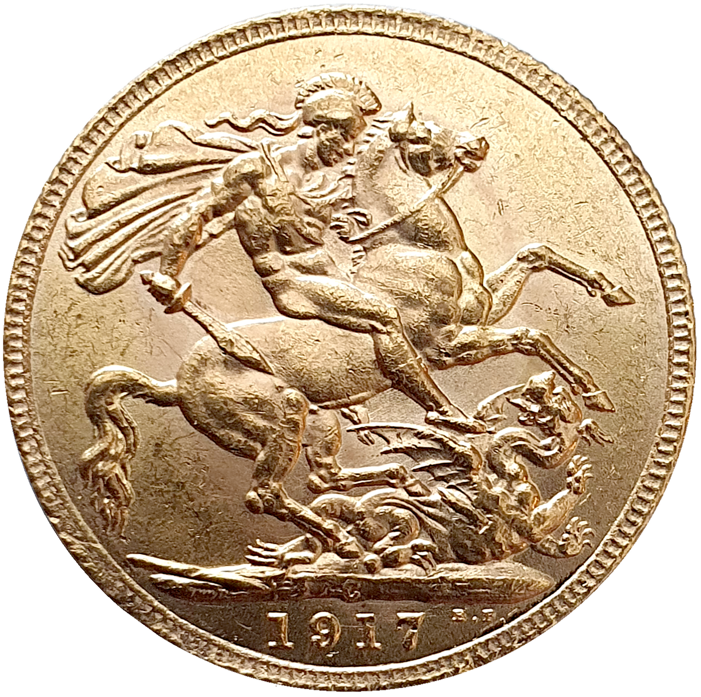 1917-C King George V Gold Sovereign (Ottawa / Canada)