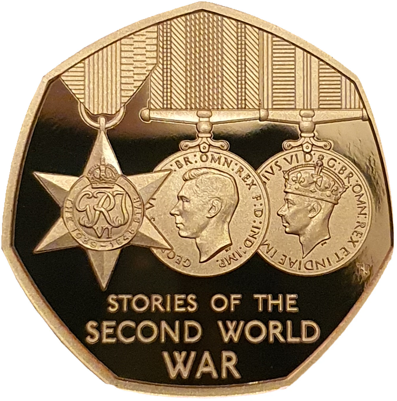 2025 Storie Della Seconda Guerra Mondiale Cinquanta 50 Pence - Foto 10