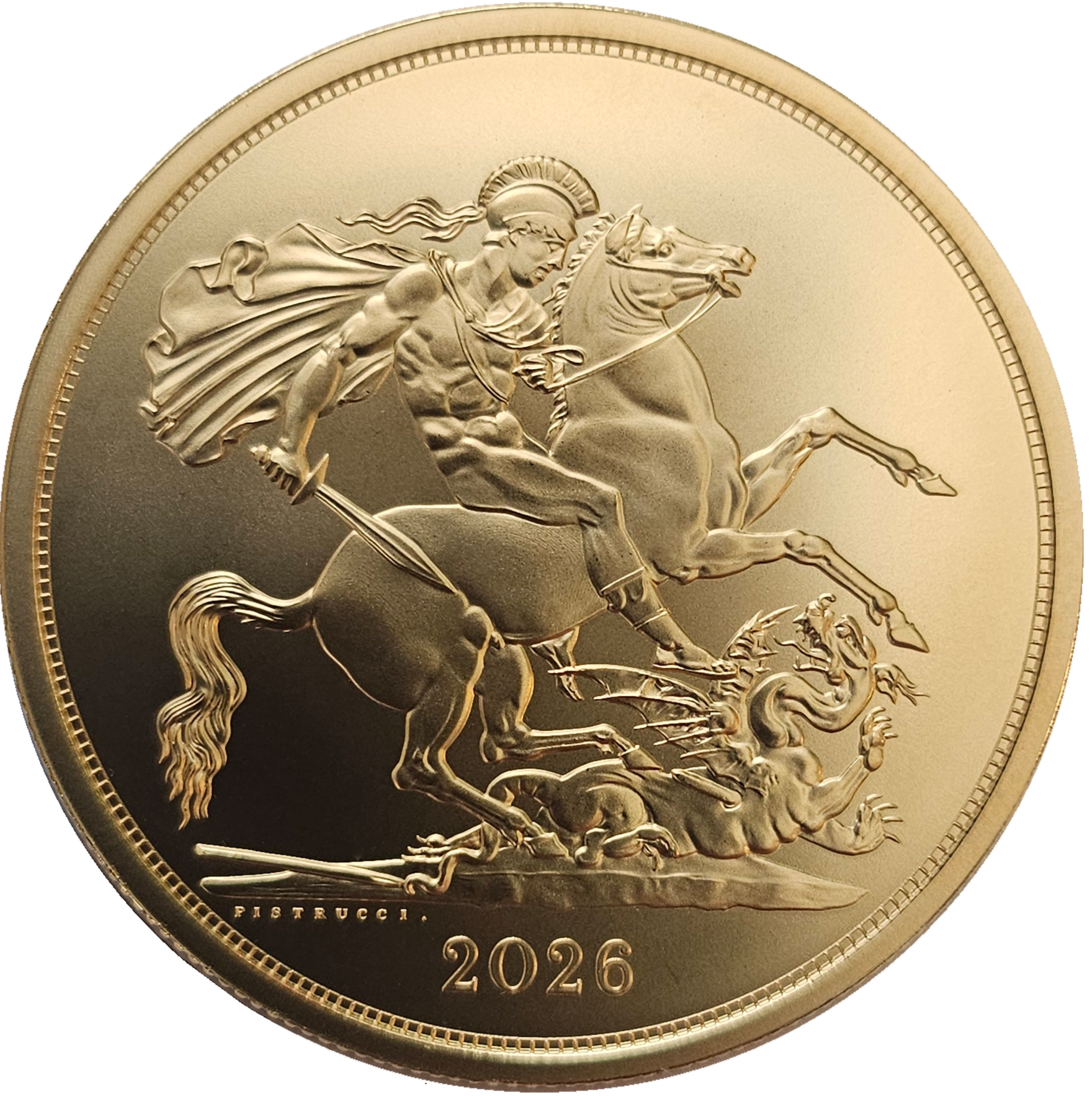 2026 King Charles III First Year of the 'Yellow Gold' Brilliant