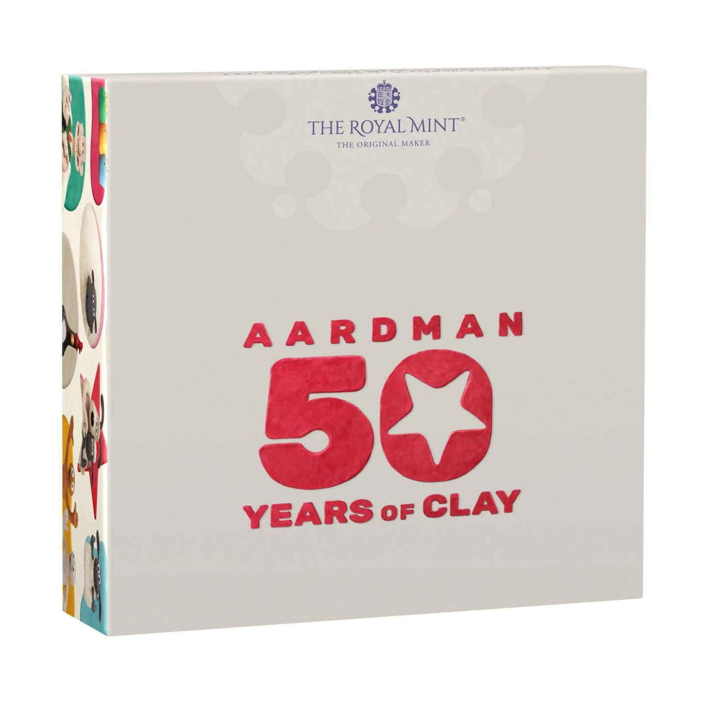 2026 50 Years of Aardman Gold Proof 50P - 100 issue Limit