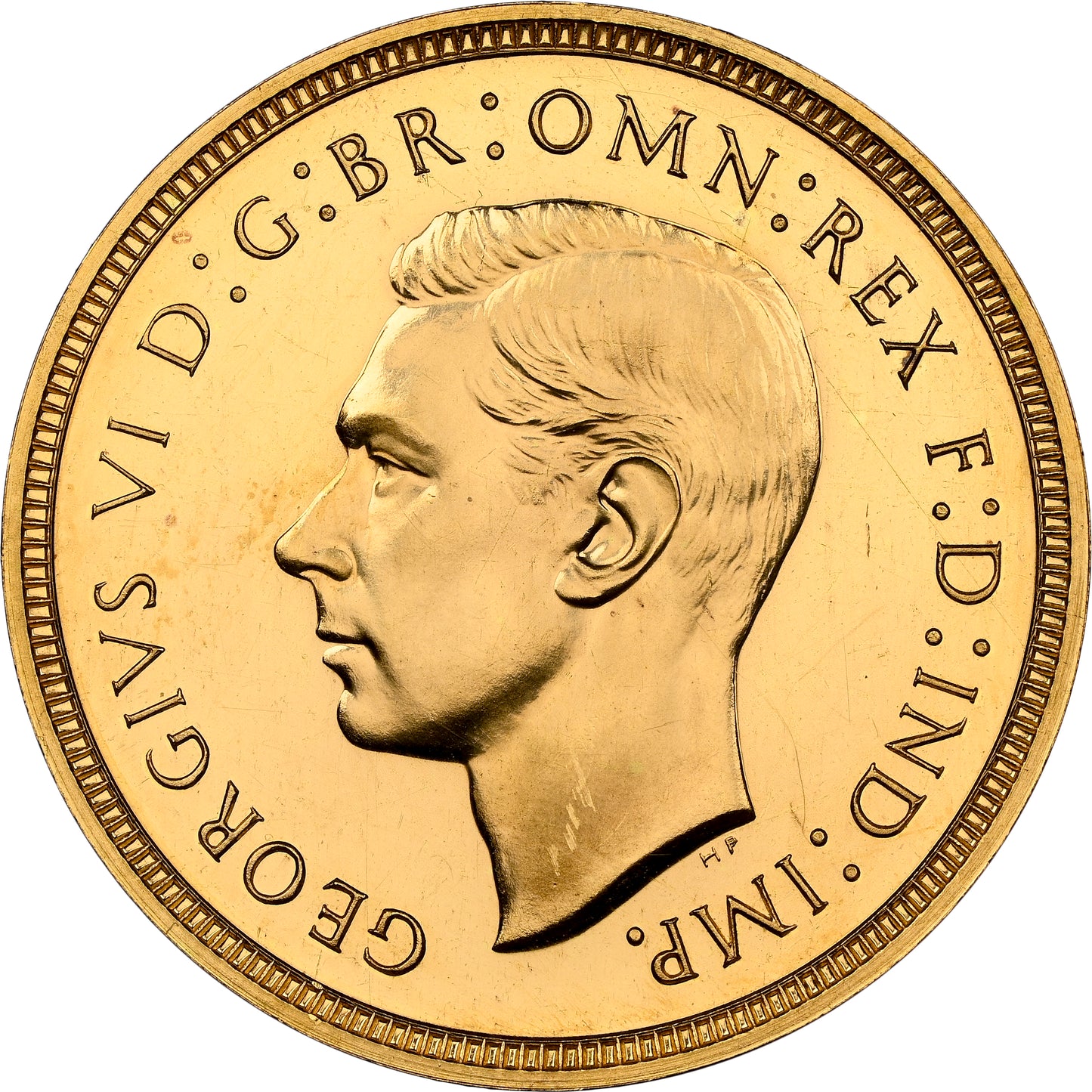 1937 King George VI Proof Specimen Full Sovereign - NGC PF-62 Cameo