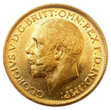 1911-M King George V Gold Sovereign (Melbourne)