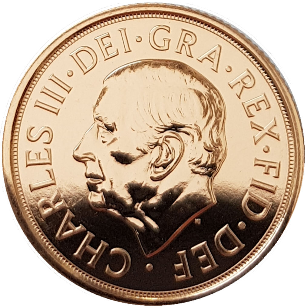 Queen Elizabeth II / King Charles III 'Last and First Sovereigns' (2 Sovereigns)