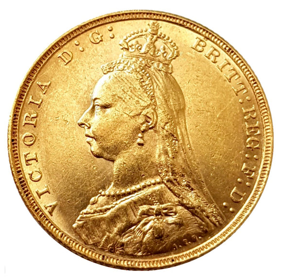 Queen Victoria Jubilee Head Sovereigns