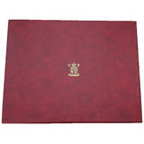 Royal Mint Luxury Velvet Case with Screw Type Capsules for 9 Sovereign