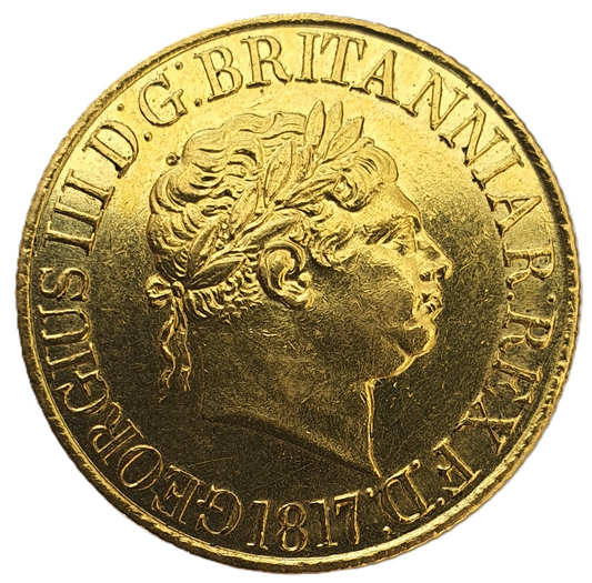 1817 George III Gold Full Sovereign -  'STUNNING EXAMPLE'