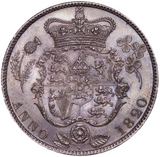 1820 King George IV first laureate head Halfcrown - Superb Toning / AUNC