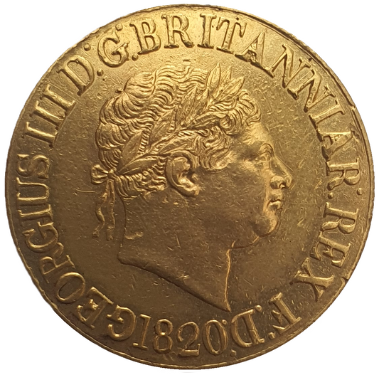 1820 George III Gold Full Sovereign