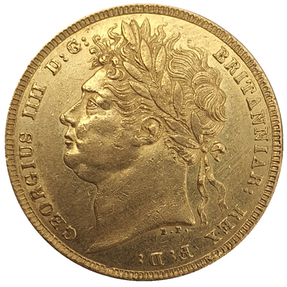 1821 George IIII Gold Full Sovereign