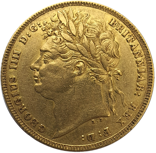 1821 George IIII Gold Full Sovereign