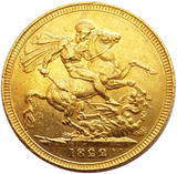 1822 George IIII Gold Full Sovereign - Scarce High Grade