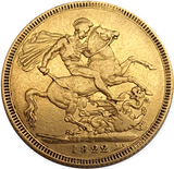 1822 George IIII Gold Full Sovereign - Nice Example