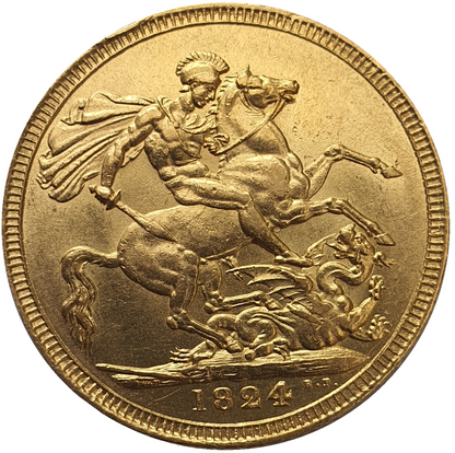 1824 George IIII Gold Full Sovereign