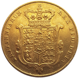 1825 George IIII Bare Head Gold Full Sovereign