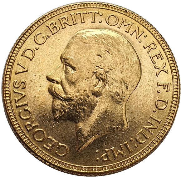 1931-M King George V Gold Sovereign (Melbourne) Very Rare