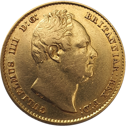 1833 William IV Full (2nd Bust) Sovereign