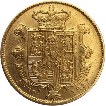 1835 William IV Full (2nd Bust) Sovereign
