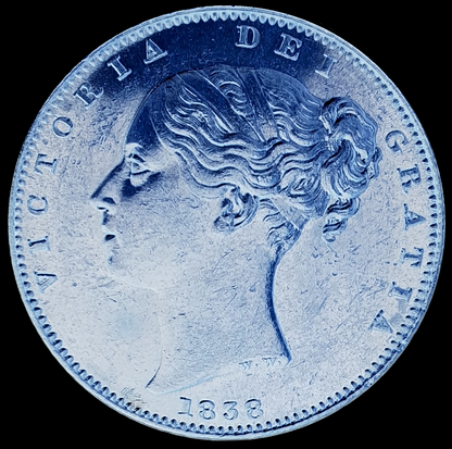 1838 Queen Victoria Shield Reverse Sovereign AUNC / STUNNING