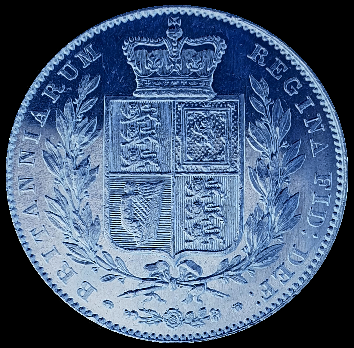 1838 Queen Victoria Shield Reverse Sovereign AUNC / STUNNING