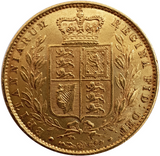 1860 Queen Victoria Shield Reverse Sovereign