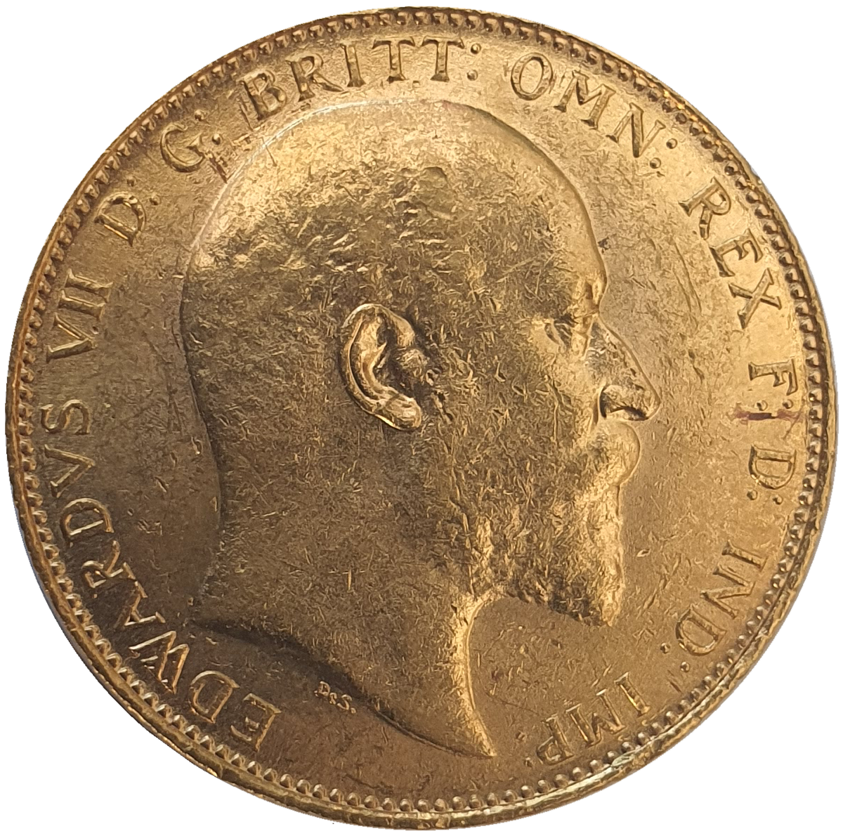 1909-C King Edward VII Gold Sovereign (Ottawa / Canada)