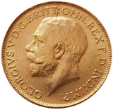 Royal Mint Issued George V Sovereign Mintmark Collection