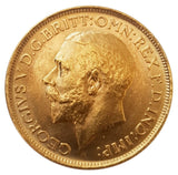 Royal Mint Issued George V Sovereign Mintmark Collection