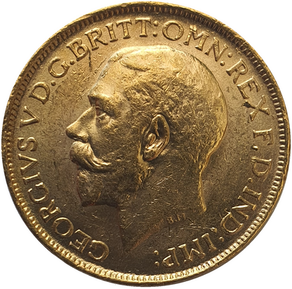 1916-S King George V Gold Sovereign (Sydney)