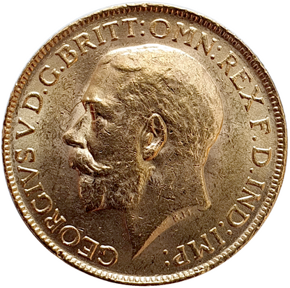 1917-C King George V Gold Sovereign (Ottawa / Canada)