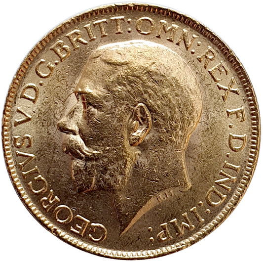 1917-C King George V Gold Sovereign (Ottawa / Canada)