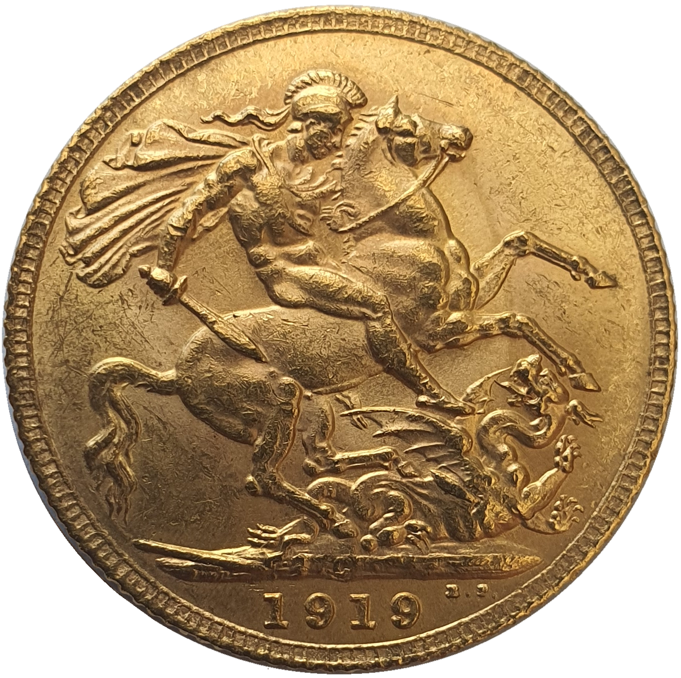 1919-C King George V Gold Sovereign (Ottawa / Canada)