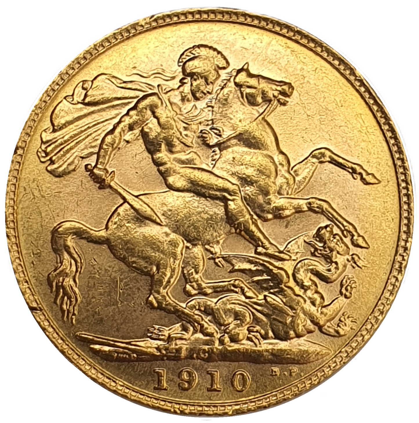 1910-C King Edward VII Gold Sovereign (Ottawa / Canada)