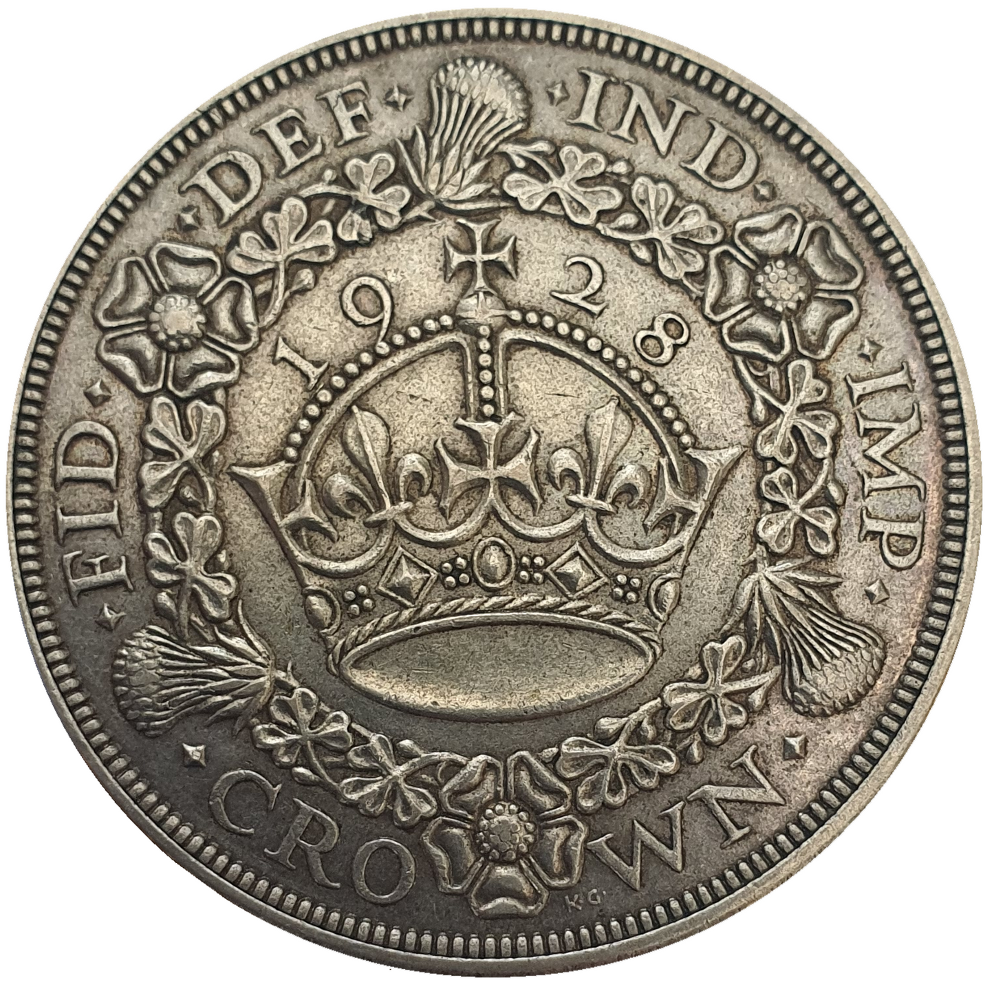 1928 George V Wreath Proof Crown