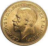 1930-M King George V Gold Sovereign (Melbourne) Rare