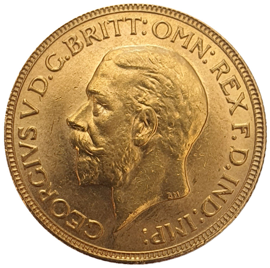 1931-M King George V Gold Sovereign (Melbourne) Very Rare