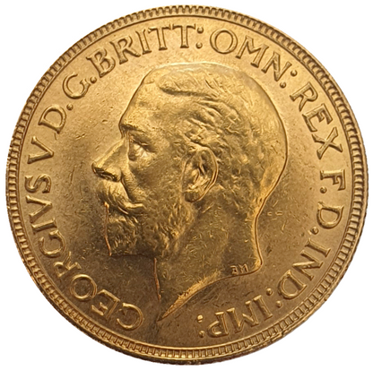 1931-M King George V Gold Sovereign (Melbourne) Very Rare