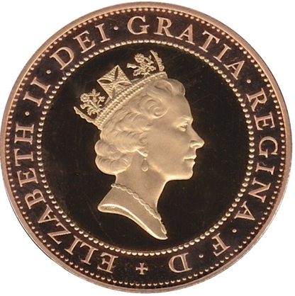 1997 Queen Elizabeth II Technology £2 Gold Proof Coin