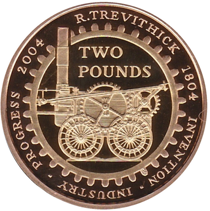 2004 Elizabeth II 'The 200th Anniversary of the First Steam Locomotive
