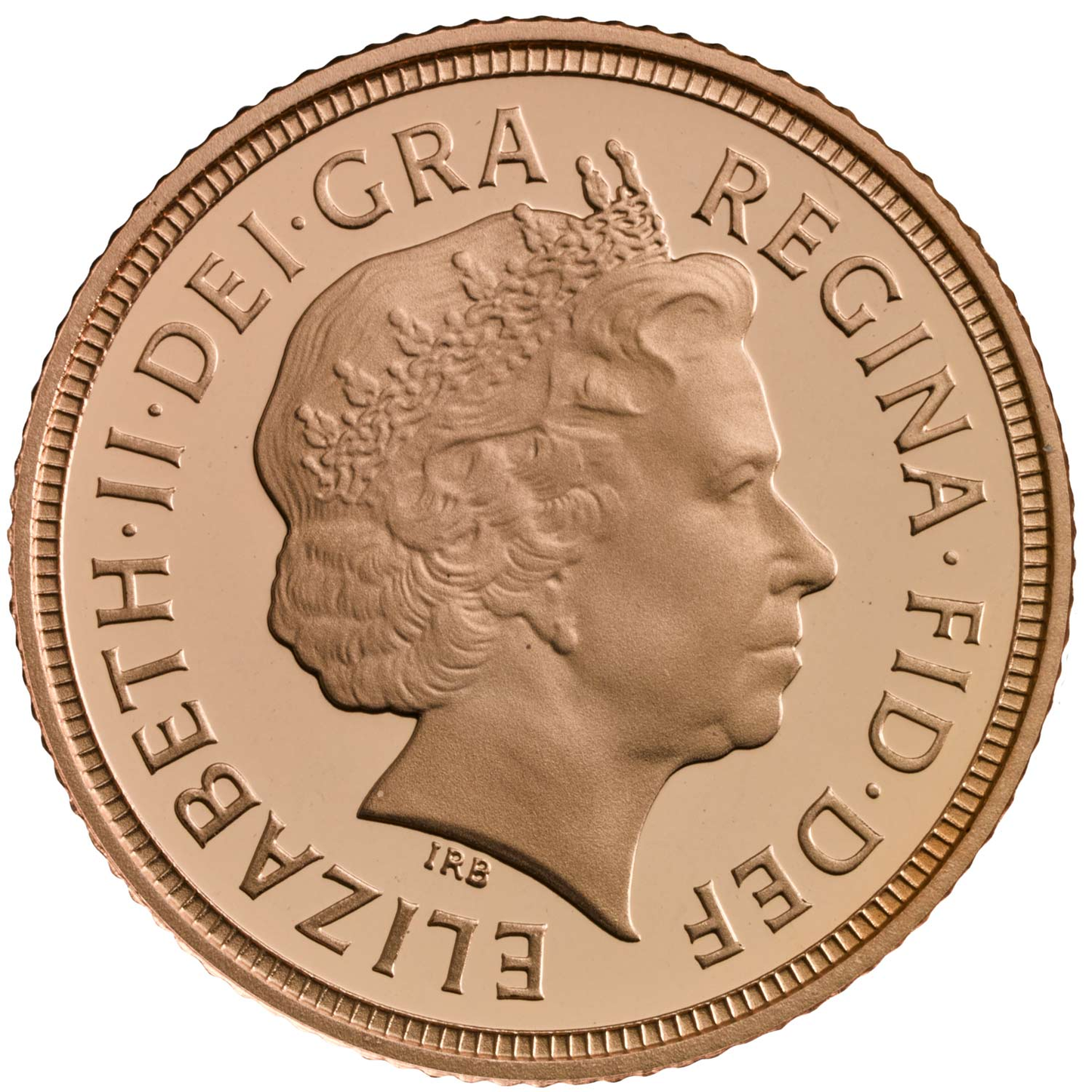 2013 Queen Elizabeth II Proof Gold Half Sovereign + Walnut Case COA