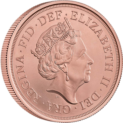 2020 Queen Elizabeth II Brilliant Uncirculated Matt Five Sovereign Piece