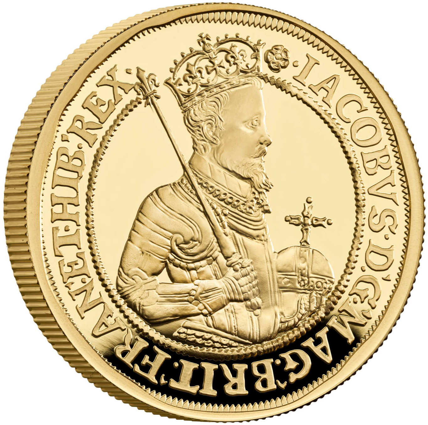 2022 Queen Elizabeth II British Monarchs 'James 1st' 1oz 999.9 Gold Proof Coin