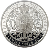 2023 King Charles III Coronation 1kg (kilo) 999.9 Silver Proof Coin