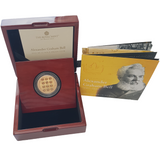 2022 Queen Elizabeth II Alexander Graham Bell £2 Gold Proof Coin