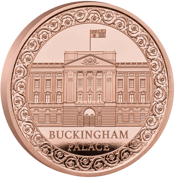 2024 King Charles III 'Buckingham Palace' £5 Crown Gold Proof