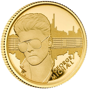 2024 Music Legends 'George Michael' 1/4 oz 999.9 Gold Proof Coin