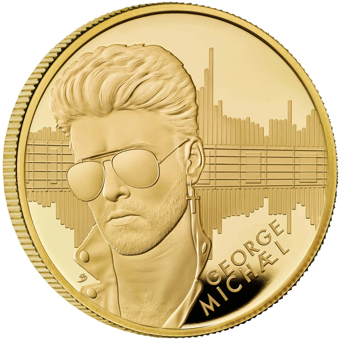2024 Music Legends 'George Michael' 2 oz 999.9 Gold Proof Coin