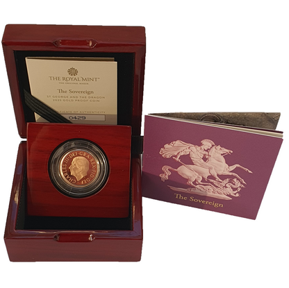 2025 King Charles III 'George & Dragon' Proof Full Sovereign
