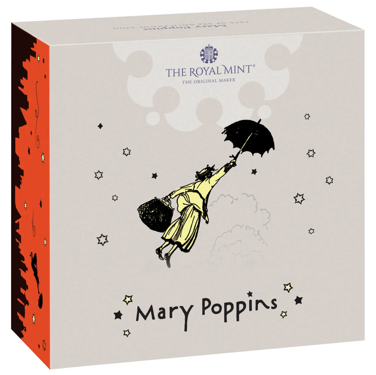 2025 King Charles III 'Mary Poppins' Gold Proof 50P - (Royal Mint Cert No #01)